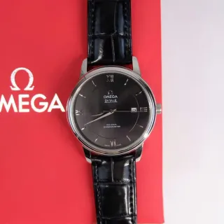 Omega De Ville Black Dial Mechanical Watch