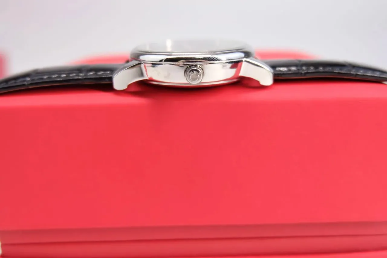 Omega De Ville Black Dial Mechanical Watch 5