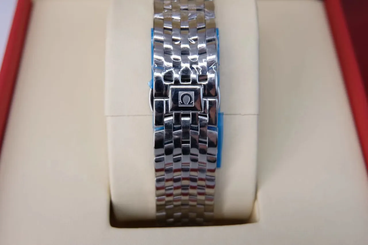 Omega De Ville Prestige Co-Axial Chronometer 蓝面机械表 8
