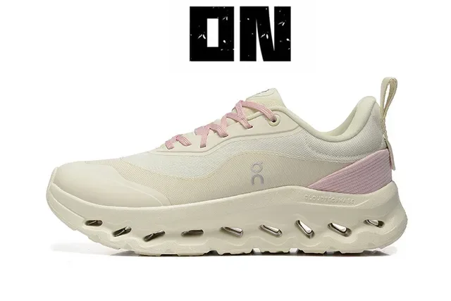 On Cloud Beige Pink Cloudtec Pod সোল মেশ আপার লাইফস্টাইল স্নিকার 5