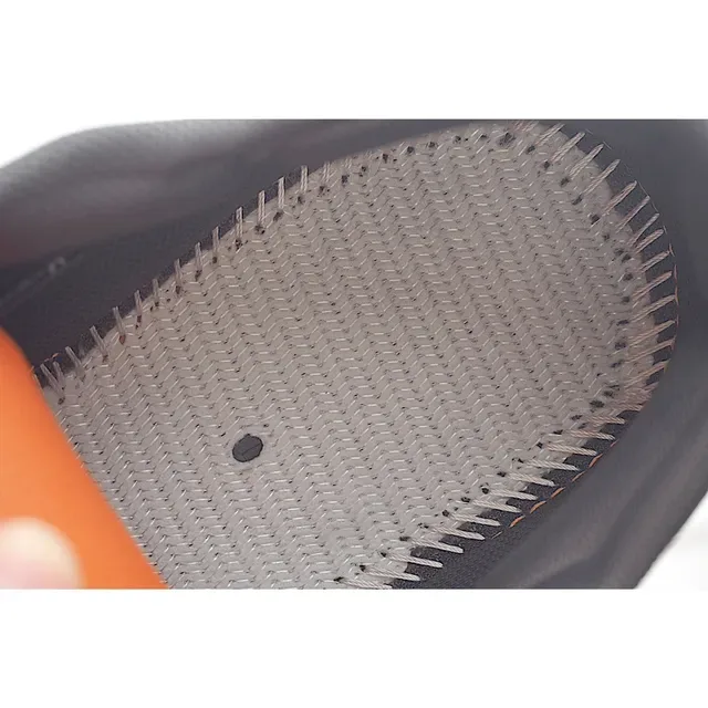 On Cloudmonster Gris Naranja Zapatillas de correr 2