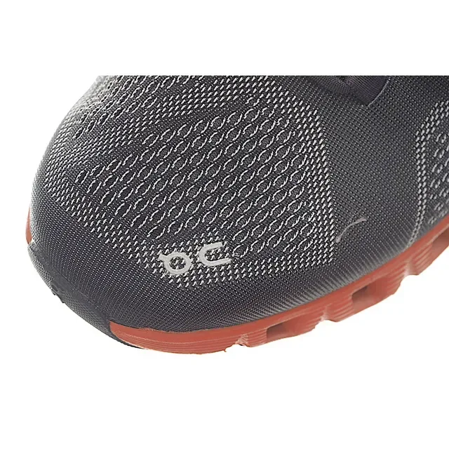 On Cloudmonster Gris Naranja Zapatillas de correr 7