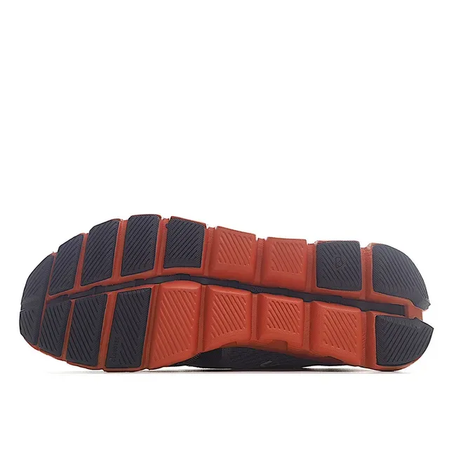 On Cloudmonster Gris Naranja Zapatillas de correr 8