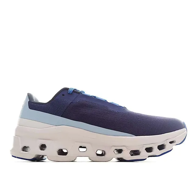 On Cloudmonster Azul marino y azul cielo Zapatillas de correr 8