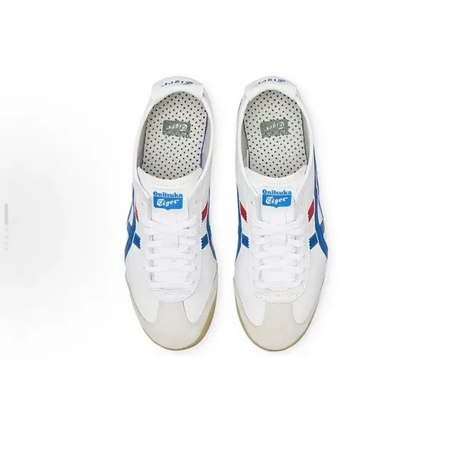 Onitsuka Tiger Mexico 66 Blanco Azul Rojo Lifestyle Sneakers 3