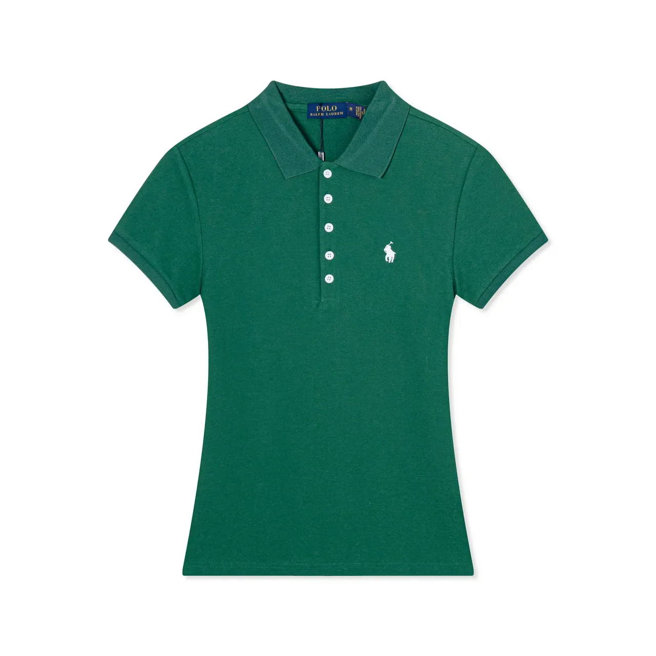 Polo Ralph Lauren White Embroidered Logo Polo Shirt 10