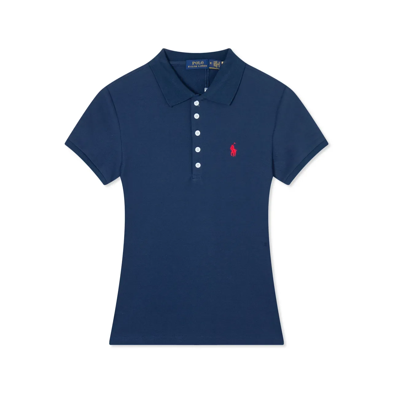 Polo Ralph Lauren White Embroidered Logo Polo Shirt 18