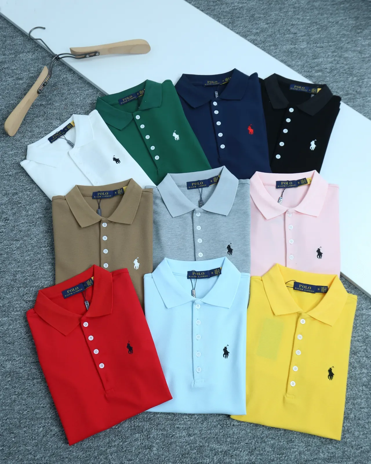 Polo Ralph Lauren White Embroidered Logo Polo Shirt 21