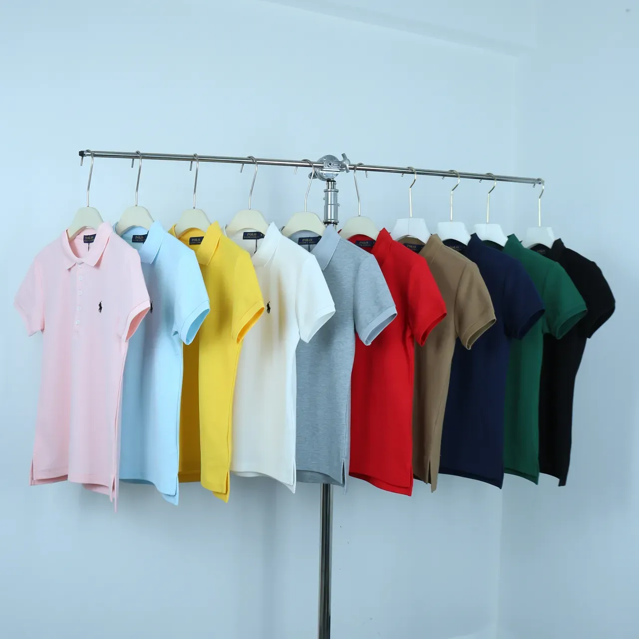 Polo Ralph Lauren White Embroidered Logo Polo Shirt 22