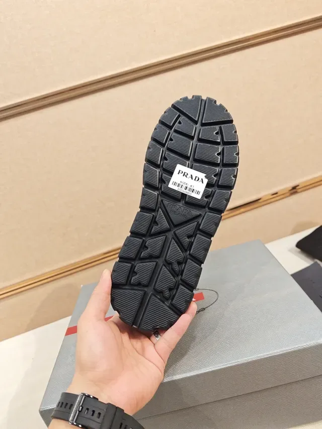 Prada Cloudbust Black Platform Lifestyle Sneakers 3