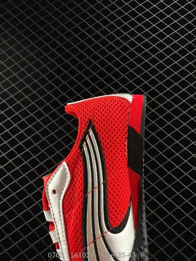Puma H-Street Thin Sole Red White Black Lifestyle Sneakers 3