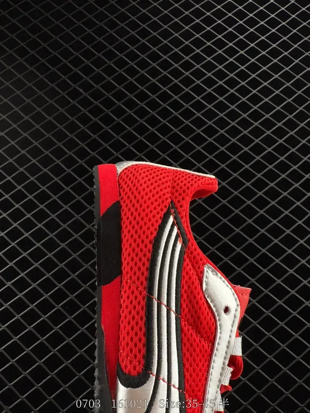 Puma H-Street Thin Sole Red White Black Lifestyle Sneakers 4