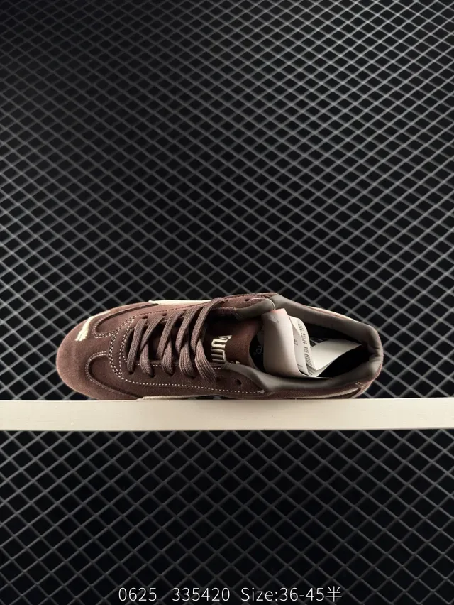 Puma Speedcat OG Brown and Beige Lifestyle Sneakers 4
