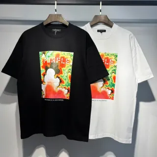 Purple Brand Oversized Graphic Print T-Shirt
