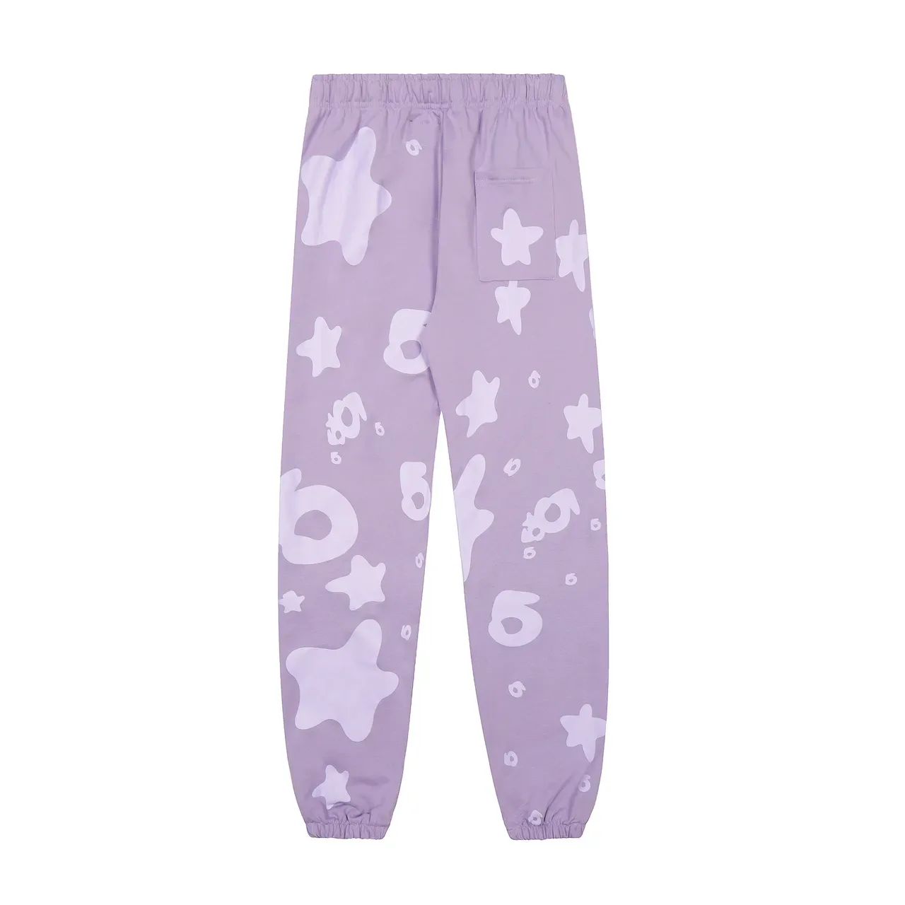 Sp5der Graphic Print Purple Blue Oversized Fit All-Over Tracksuit 11