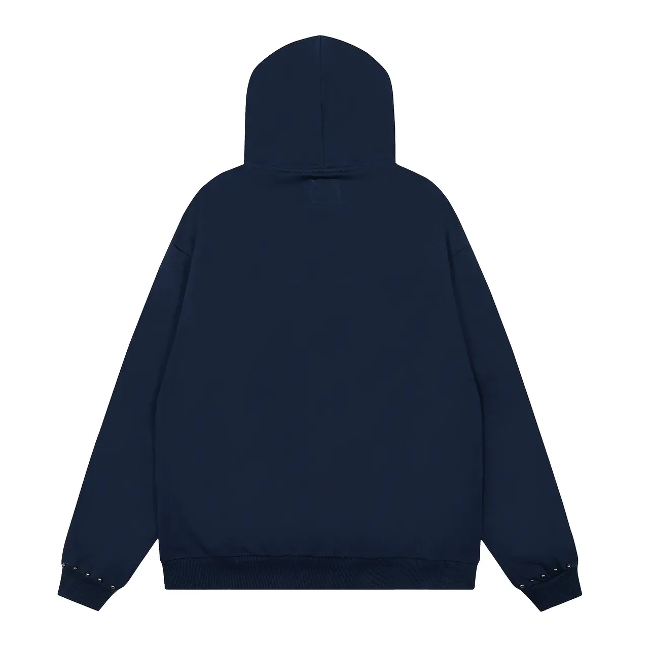 Sp5der Navy Blue Studded Trim Distressed Logo Print Tracksuit 3