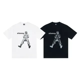 Camiseta gráfica de astronauta Stussy