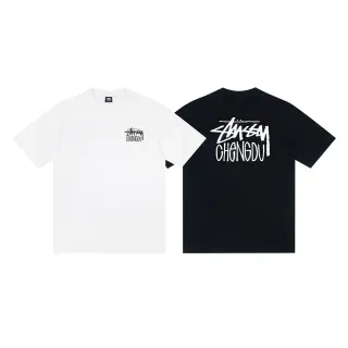 Stussy चेंगदू ग्राफिक टी-शर्ट