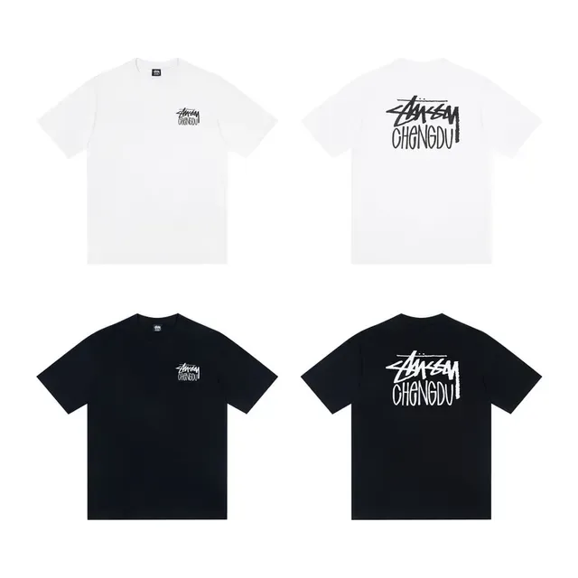 Stussy চেংডু গ্রাফিক টি-শার্ট 2