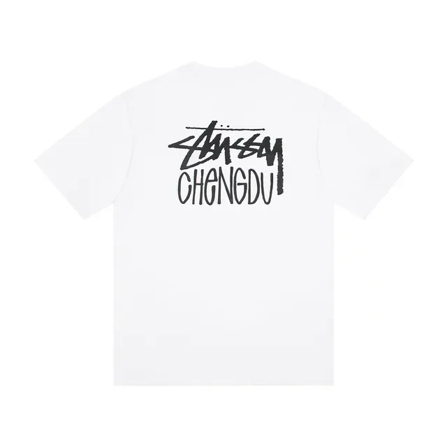 Stussy চেংডু গ্রাফিক টি-শার্ট 3