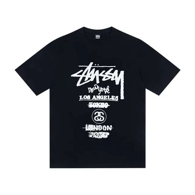 تي شيرت Stussy City Series بطباعة جرافيك 6
