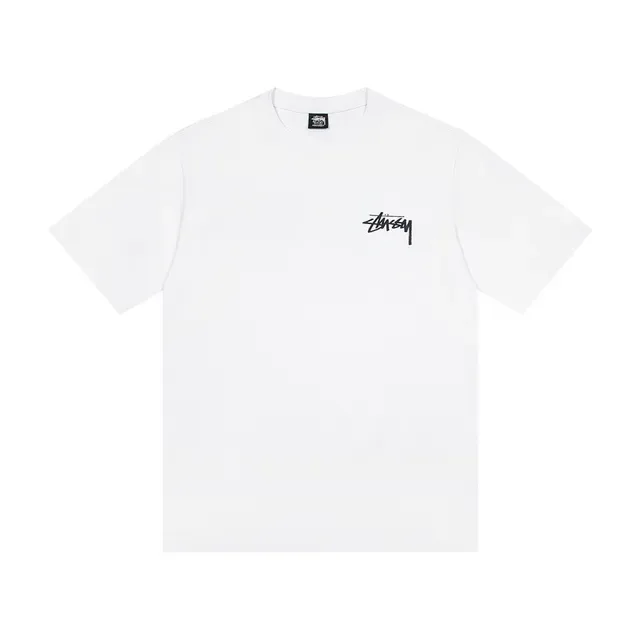 T-shirt graphique Stussy volant et chaîne 4