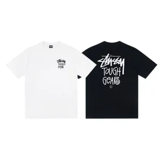 Stussy Tough Gear ग्राफिक प्रिंट टी-शर्ट