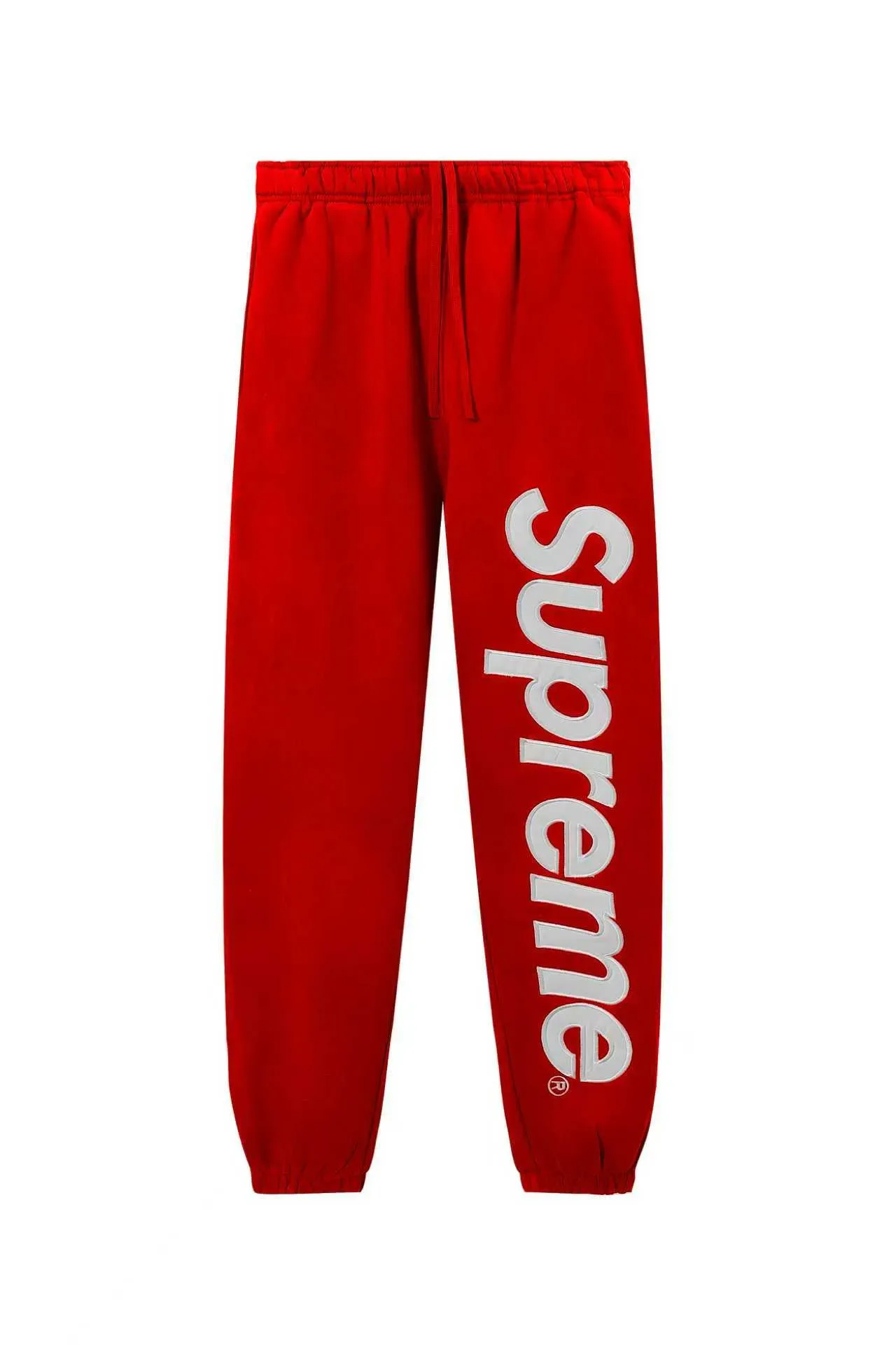 Supreme Box Logo Red Oversized Fit Fleece Construction Hoodie 5