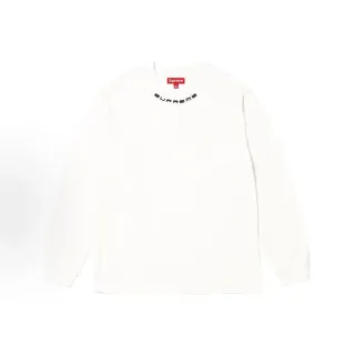 Supreme Embroidered Logo Long-Sleeve T-Shirt