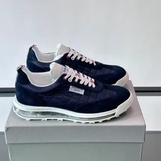 Thom Browne Air Quilted Runner Navy White Lifestyle Sneakers