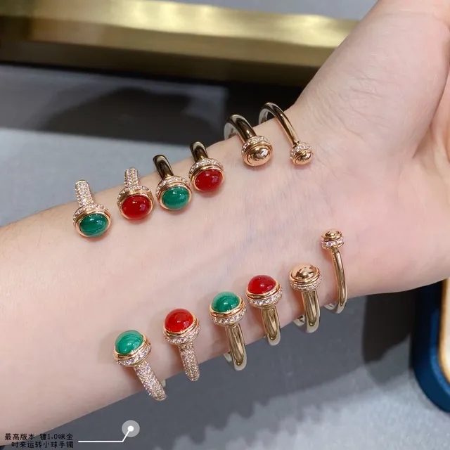Tiffany & Co. HardWear ছোট গোলক Pavé ডায়মন্ড রোজ গোল্ড ব্রেসলেট 2