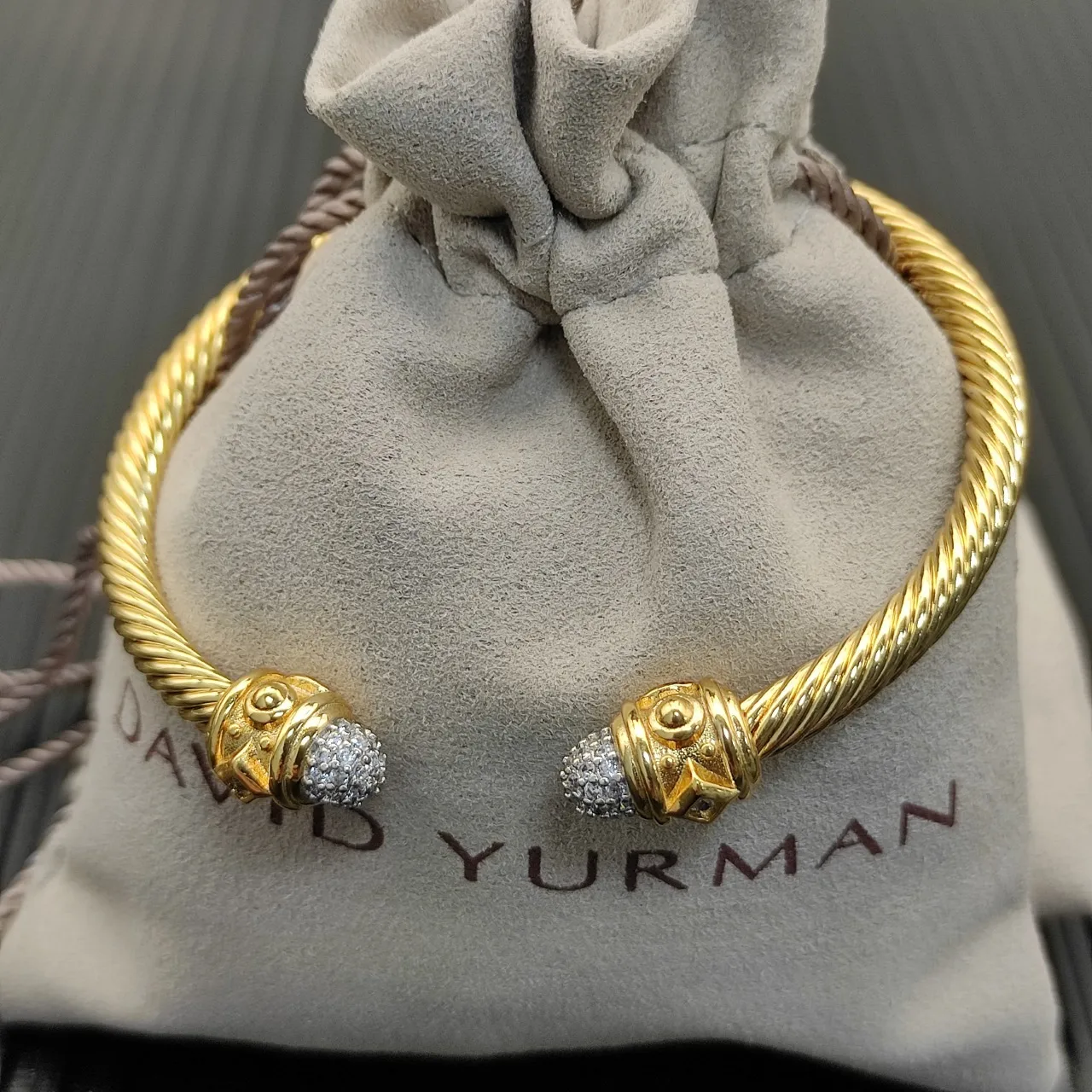 Tiffany & Co. HardWear Twisted Rope Pavé Diamond Bracelet 5