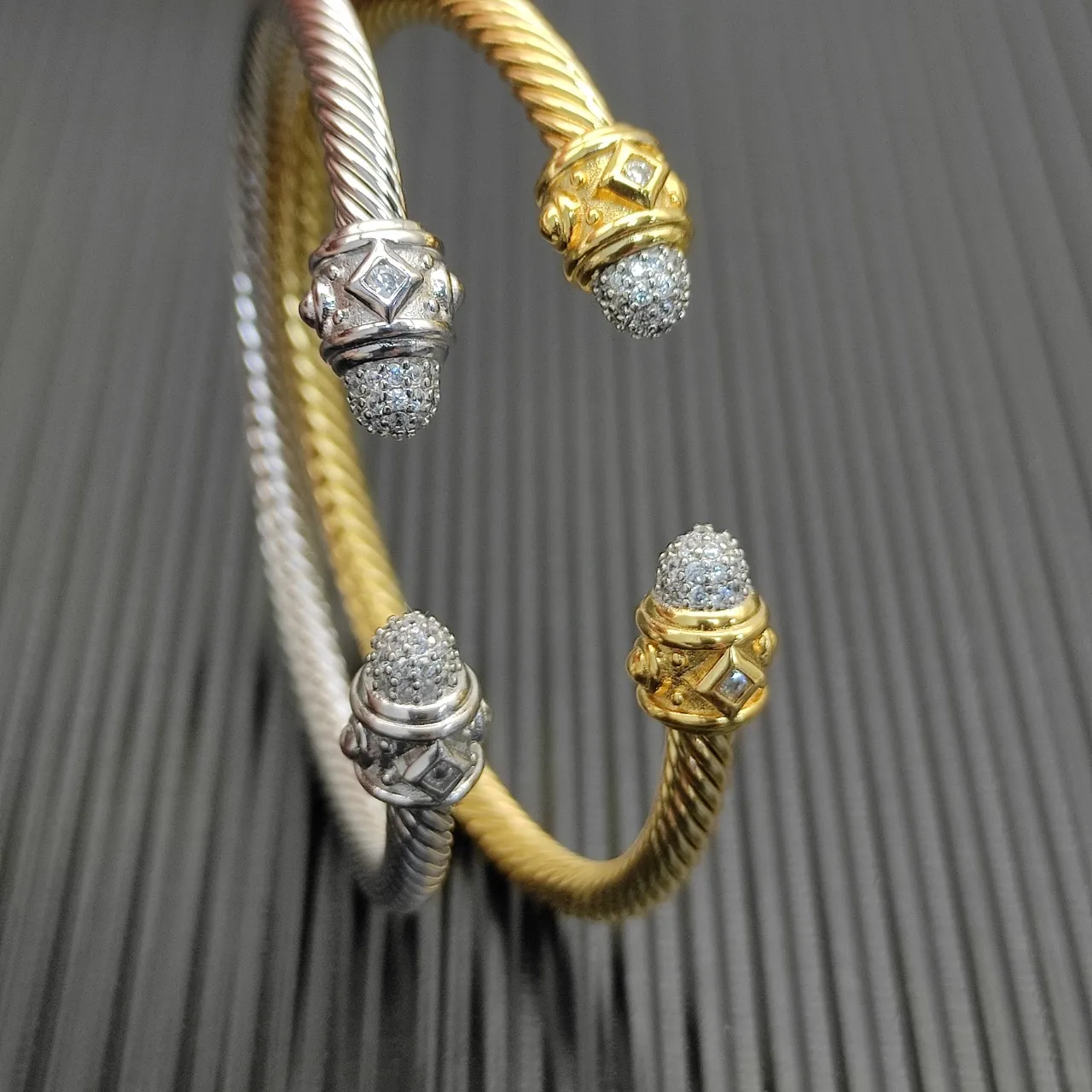 Tiffany & Co. HardWear Twisted Rope Pavé Diamond Bracelet 6