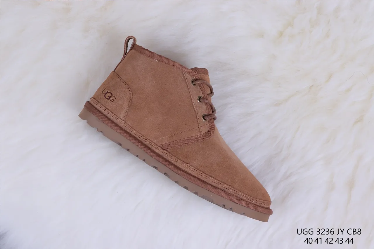 UGG Classic Chukka Chestnut Suede Shearling-Lined Ankle Boots 6