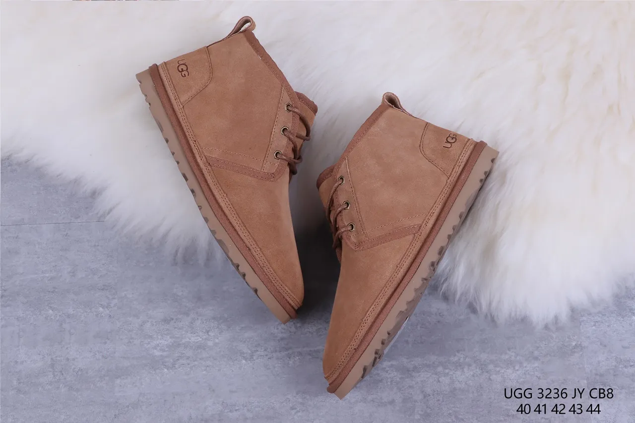 UGG Classic Chukka Chestnut Suede Shearling-Lined Ankle Boots 7