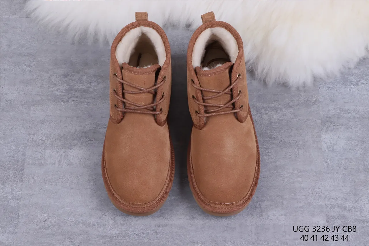 UGG Classic Chukka Chestnut Suede Shearling-Lined Ankle Boots 9
