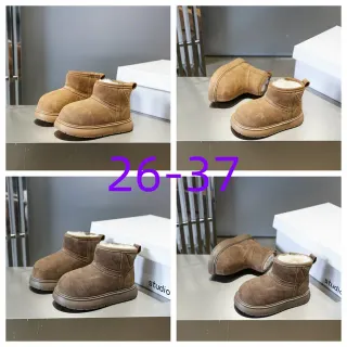 UGG Classic Short 焦糖麂皮羊毛里雪靴