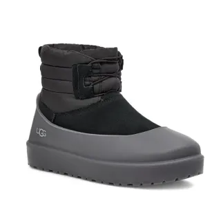UGG Tasman Black and Gray Snow Boots