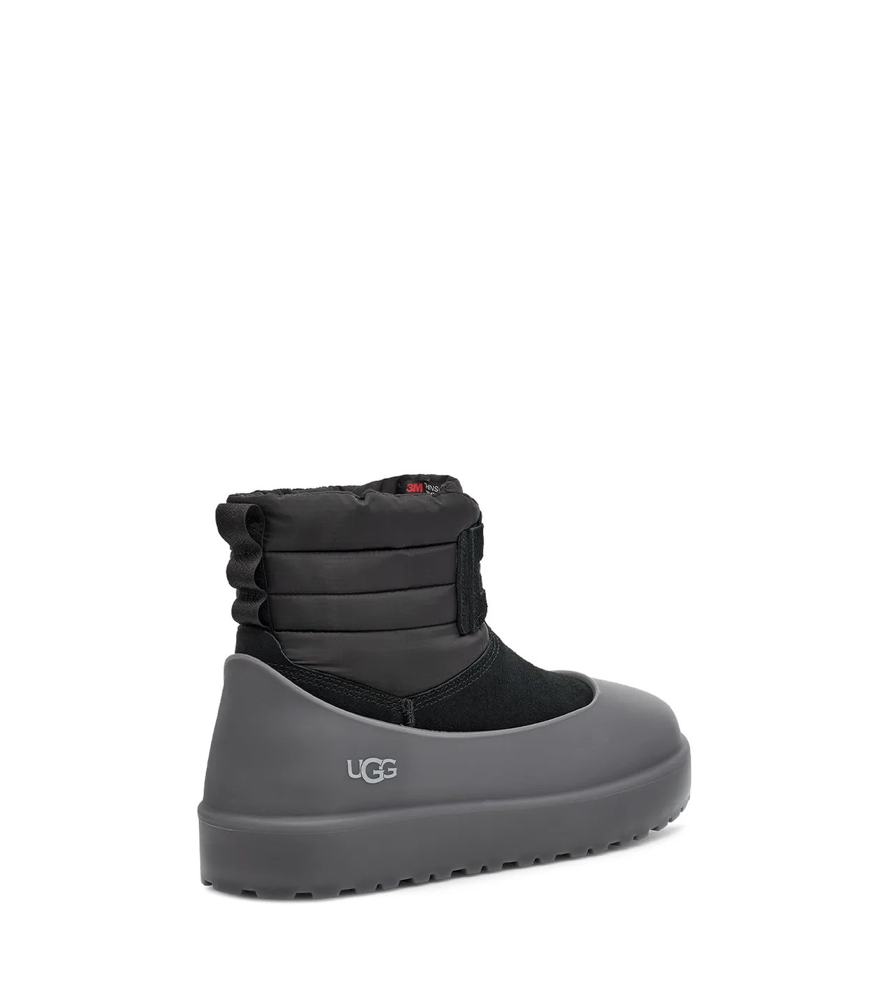 UGG Tasman 黑色和灰色雪靴 4