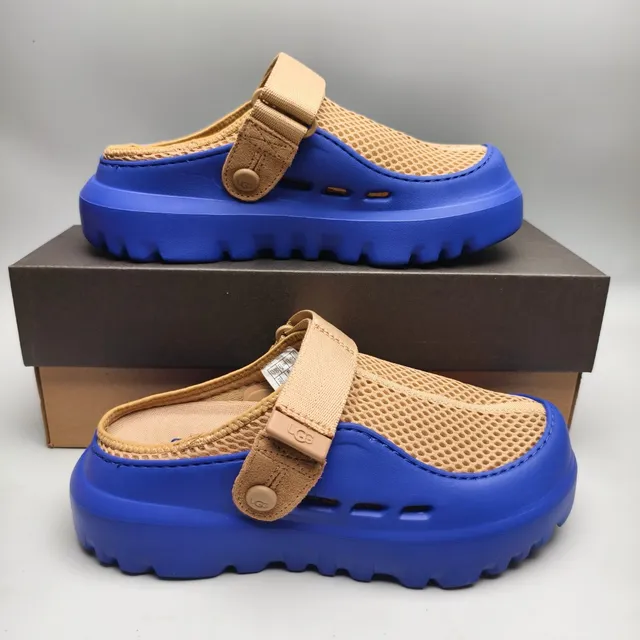 UGG Tasman নীল এবং বাদামী জাল ক্লগ 5