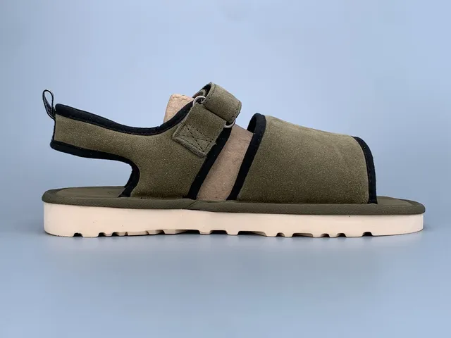 UGG Tasman ऑलिव हरा कैजुअल सैंडल 3