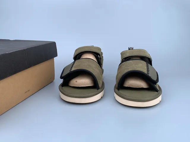 UGG Tasman ऑलिव हरा कैजुअल सैंडल 9