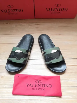 Valentino Correa Camuflaje Negro Zapatillas 4