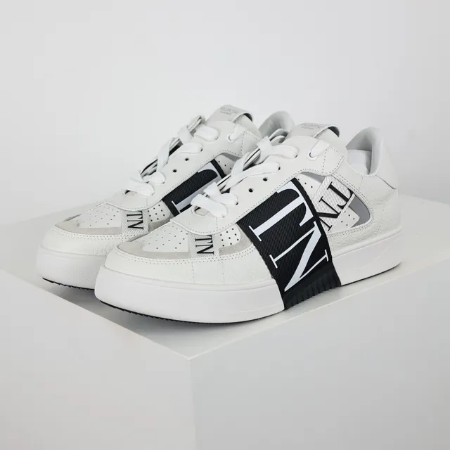 Valentino VLTN White and Black Lifestyle Sneakers 2