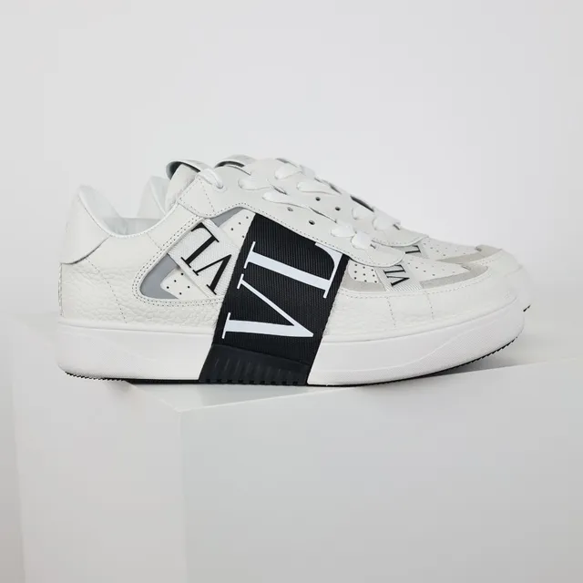 Valentino VLTN White and Black Lifestyle Sneakers 3
