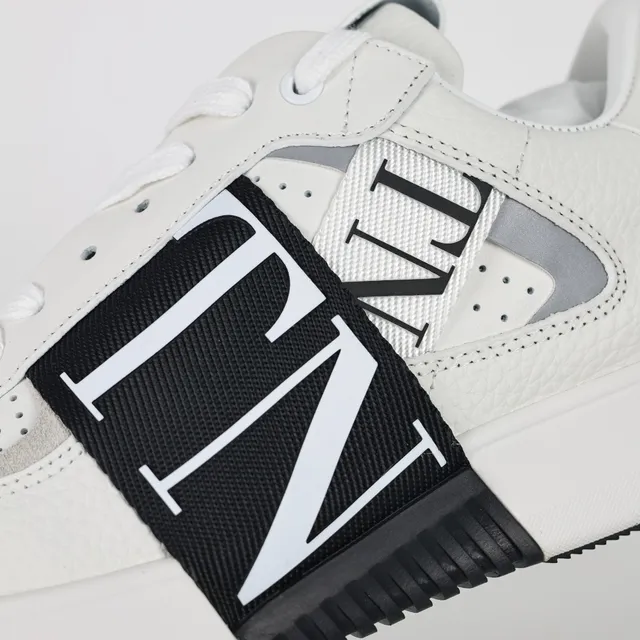Valentino VLTN White and Black Lifestyle Sneakers 6