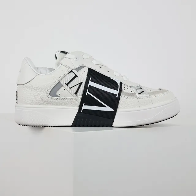 Valentino VLTN White and Black Lifestyle Sneakers 7