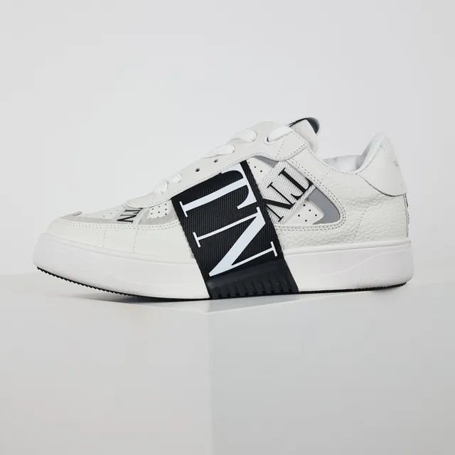 Valentino VLTN White and Black Lifestyle Sneakers 9
