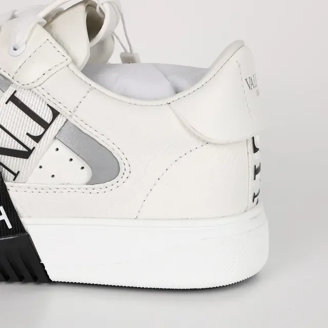 Valentino VLTN Tênis Lifestyle de Couro Branco 4