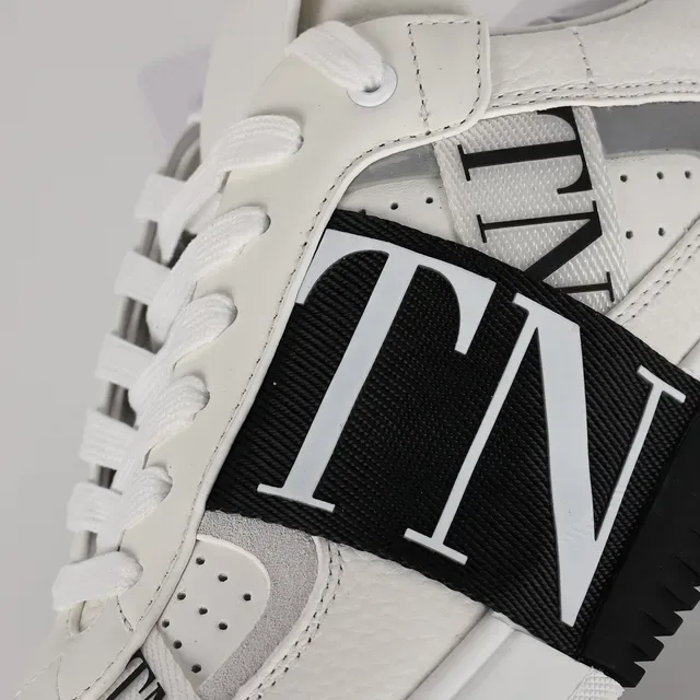 Valentino VLTN Tênis Lifestyle de Couro Branco 6